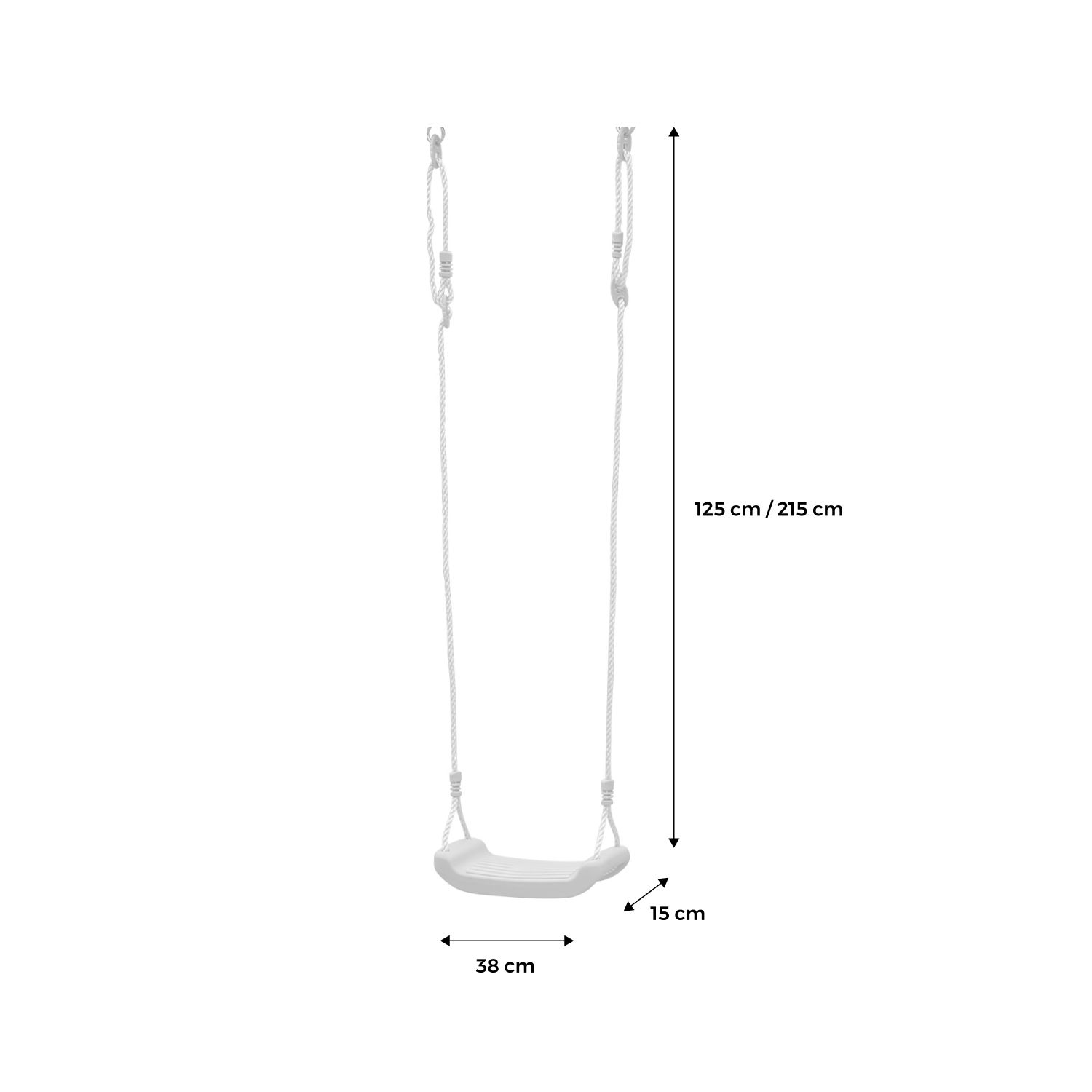 Asiento De Plástico Para Columpios, Verde