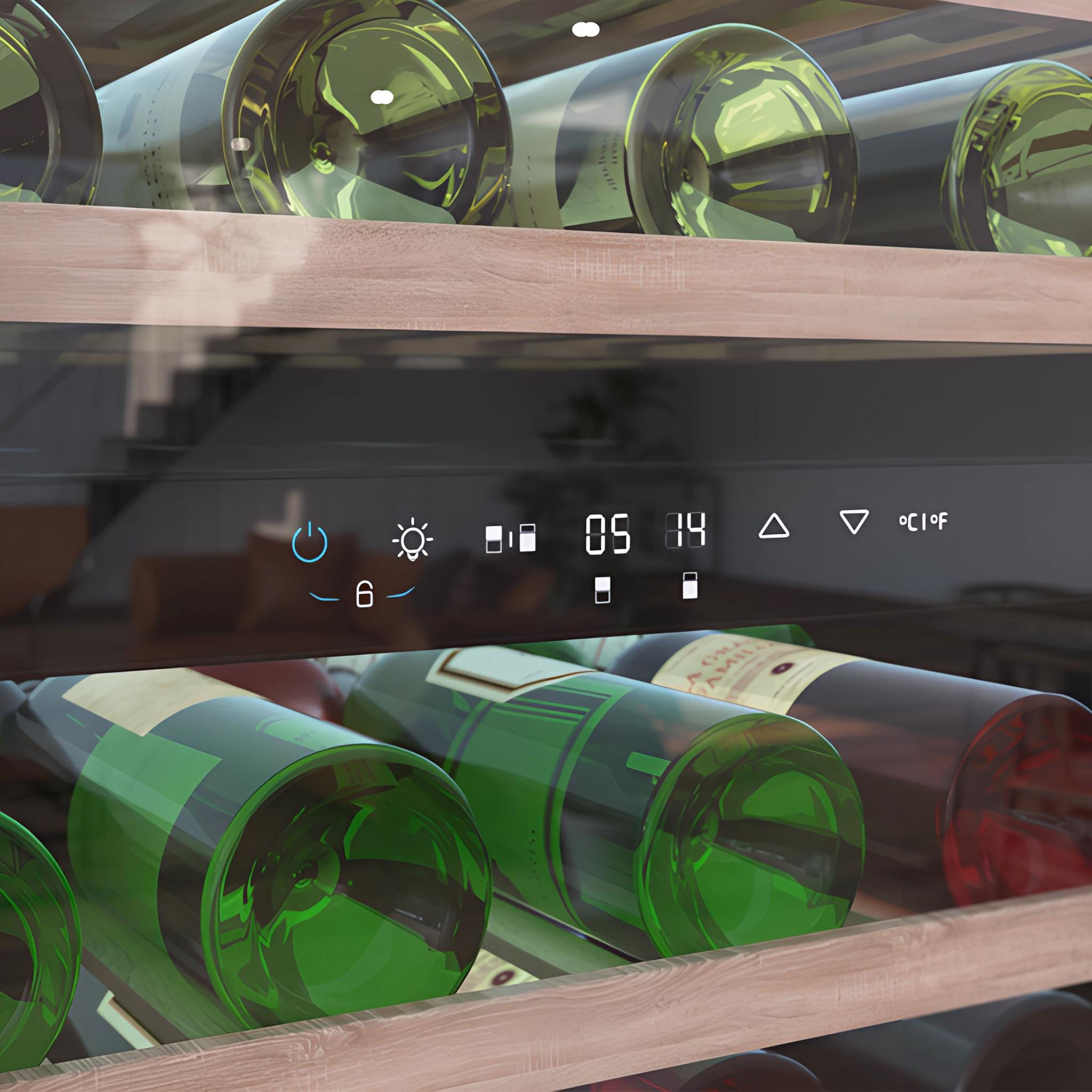 Bolero GrandSommelier Duo 57000 Touch Black Compressor