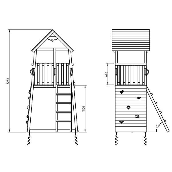 Parque Infantil Masgames Belvedere Xl