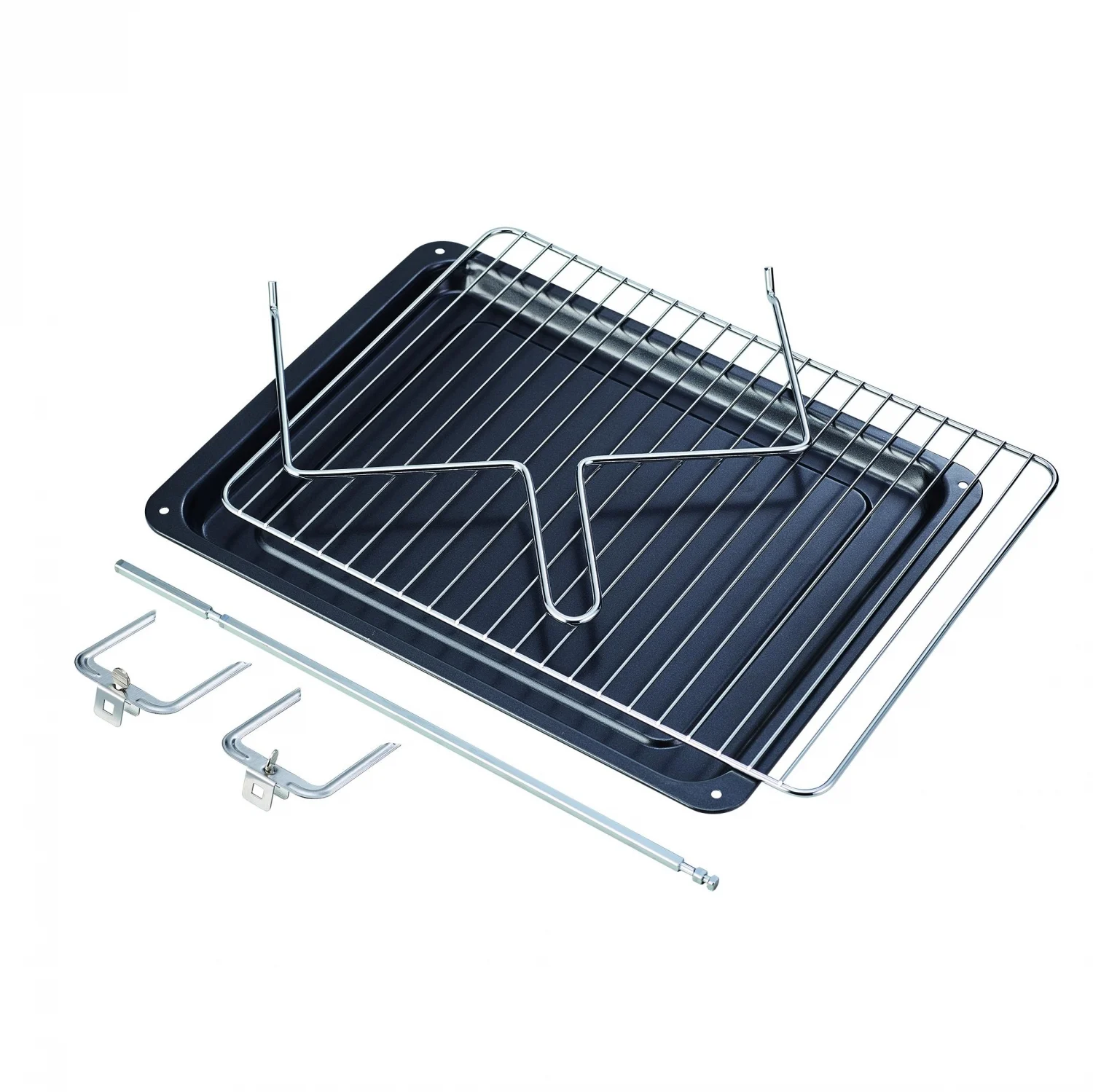 Horno de sobremesa Carrefour Home HTO36-25, 1.6 kW, 36 L, Apertura Abatible, 12 Funciones de Cocción - Negro