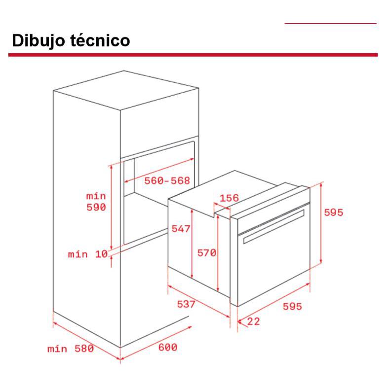 Horno Pirolítico Teka HSB635PSS