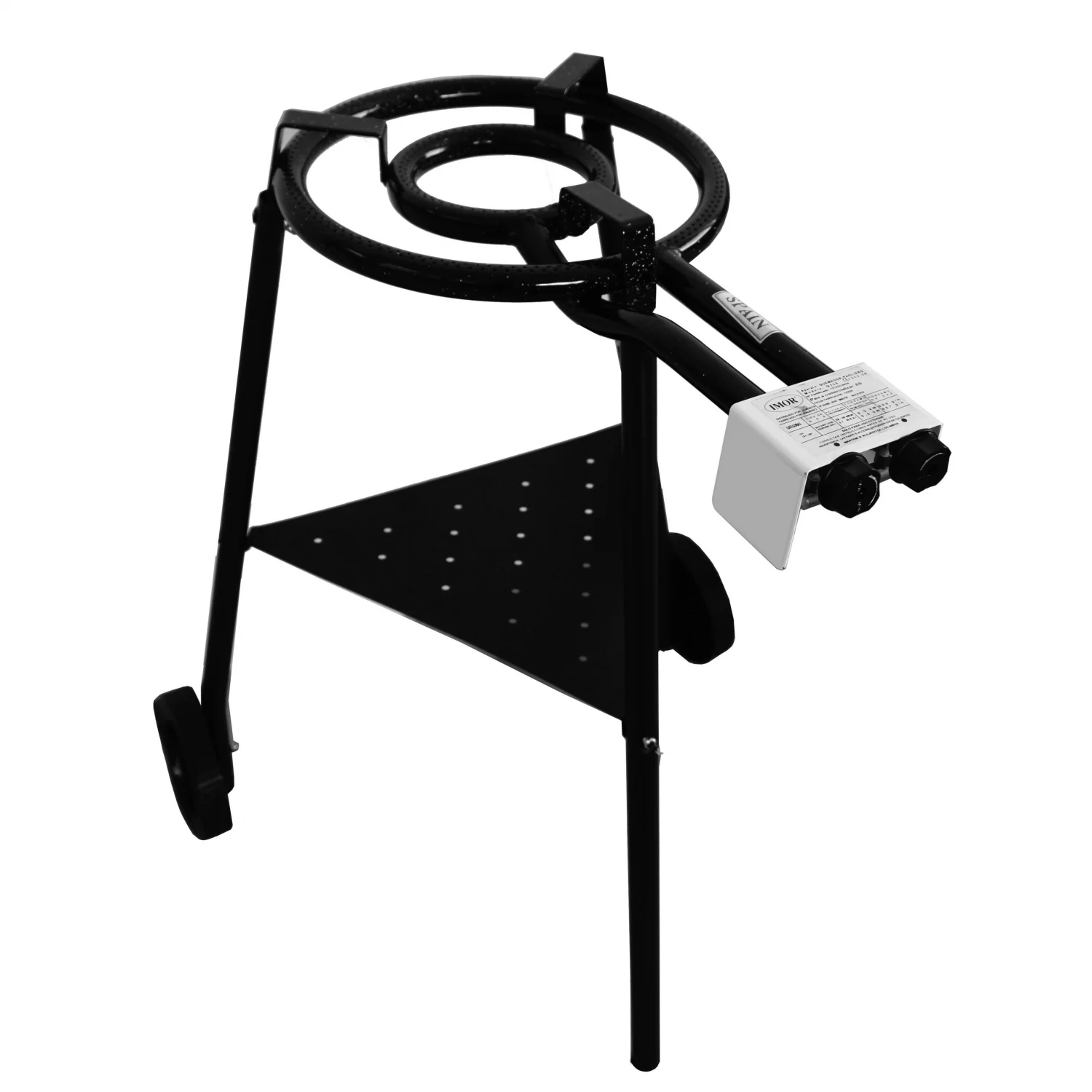 Paellero Doble Quemador Zafra - Imor