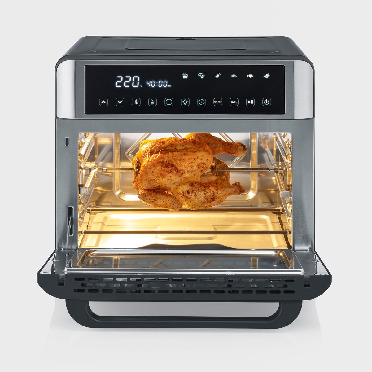 Severin - Horno Tostador Bake And Fry 2200 W  25 L To 2077 Negro
