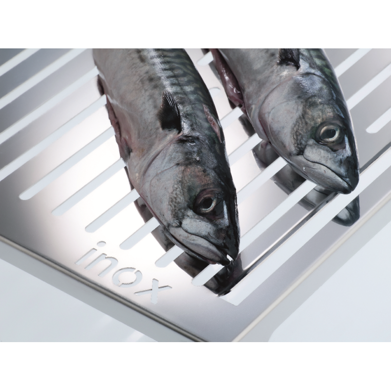 Parrilla Barbacoa En Acero Inoxidable, Diseñada Para La Cocción De Pescado/verdura,,