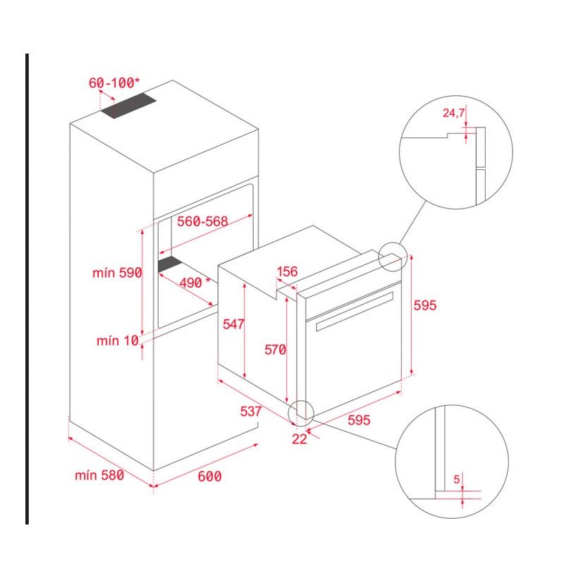 Horno Teka Hlb8400 Blanco G1n 111000004