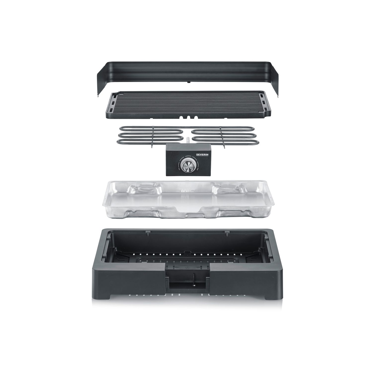 Barbacoa De Sobremesa Con Parrilla Acanalada 2200 W Pg 8567 Severin