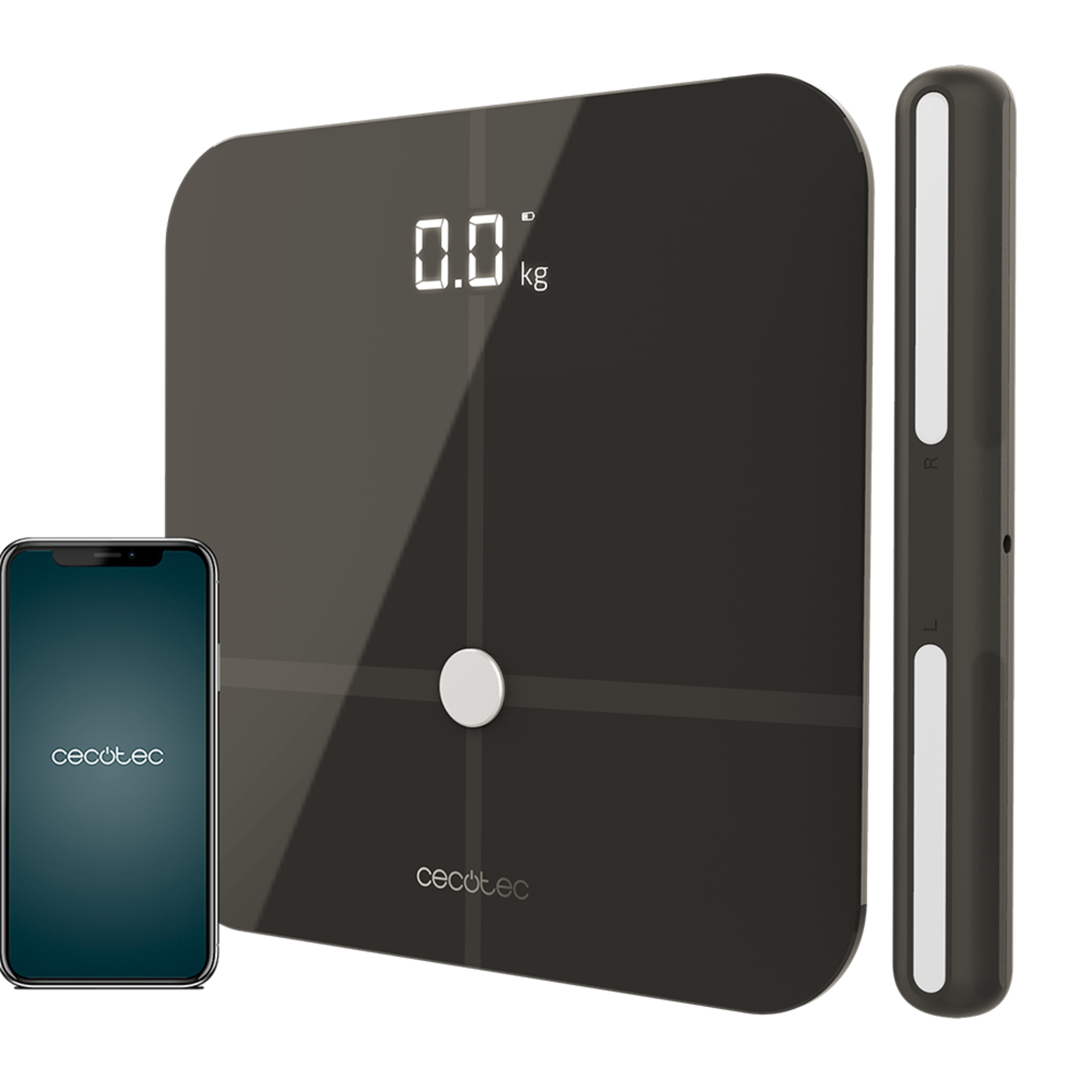 Cuidado personal Báscula de baño Surface Precision 10600 Smart Healthy Pro Dark Grey