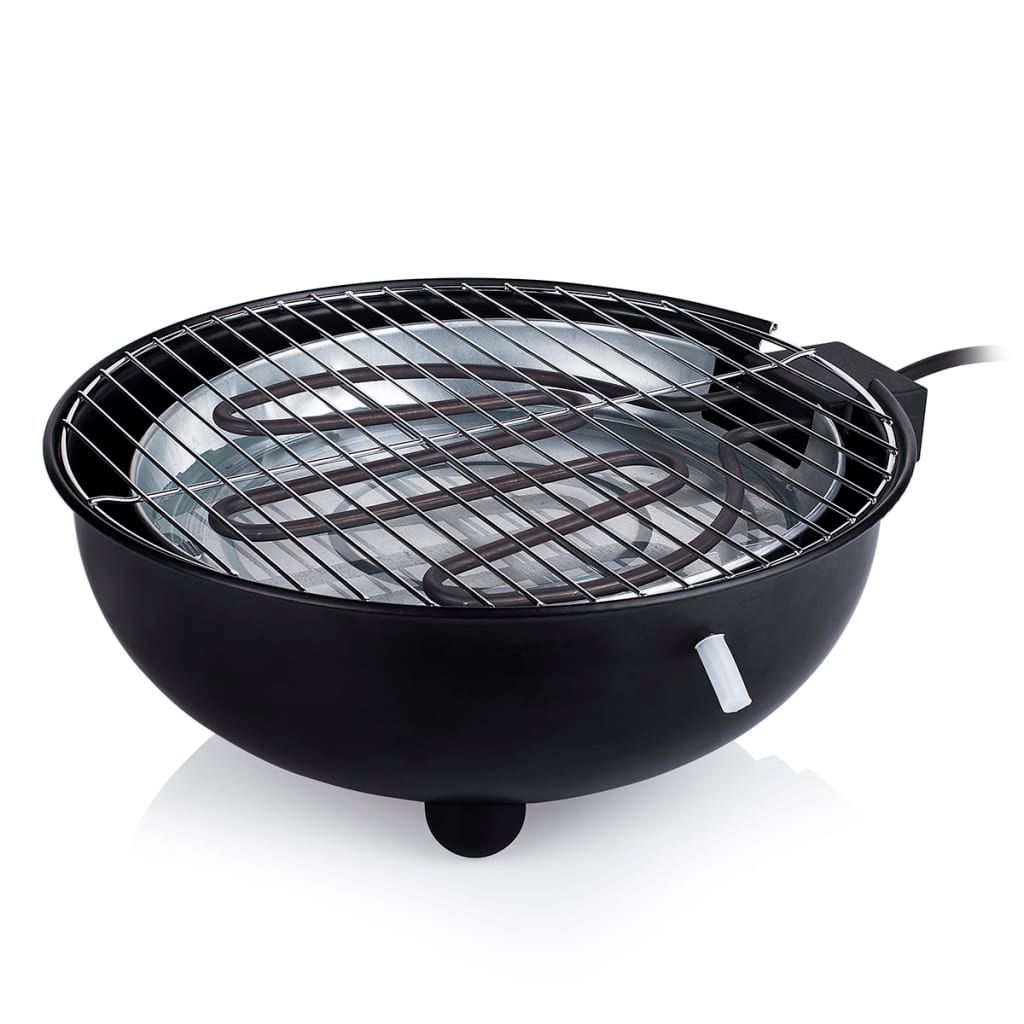 Barbacoa Eléctrica De Mesa Bq-2880  1250 W 30 Cm Negra Tristar