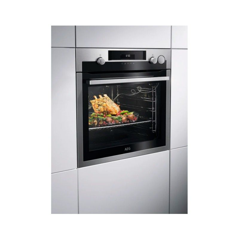 Horno Aeg Bse572360m Inox Vapor Pirólisis Sonda
