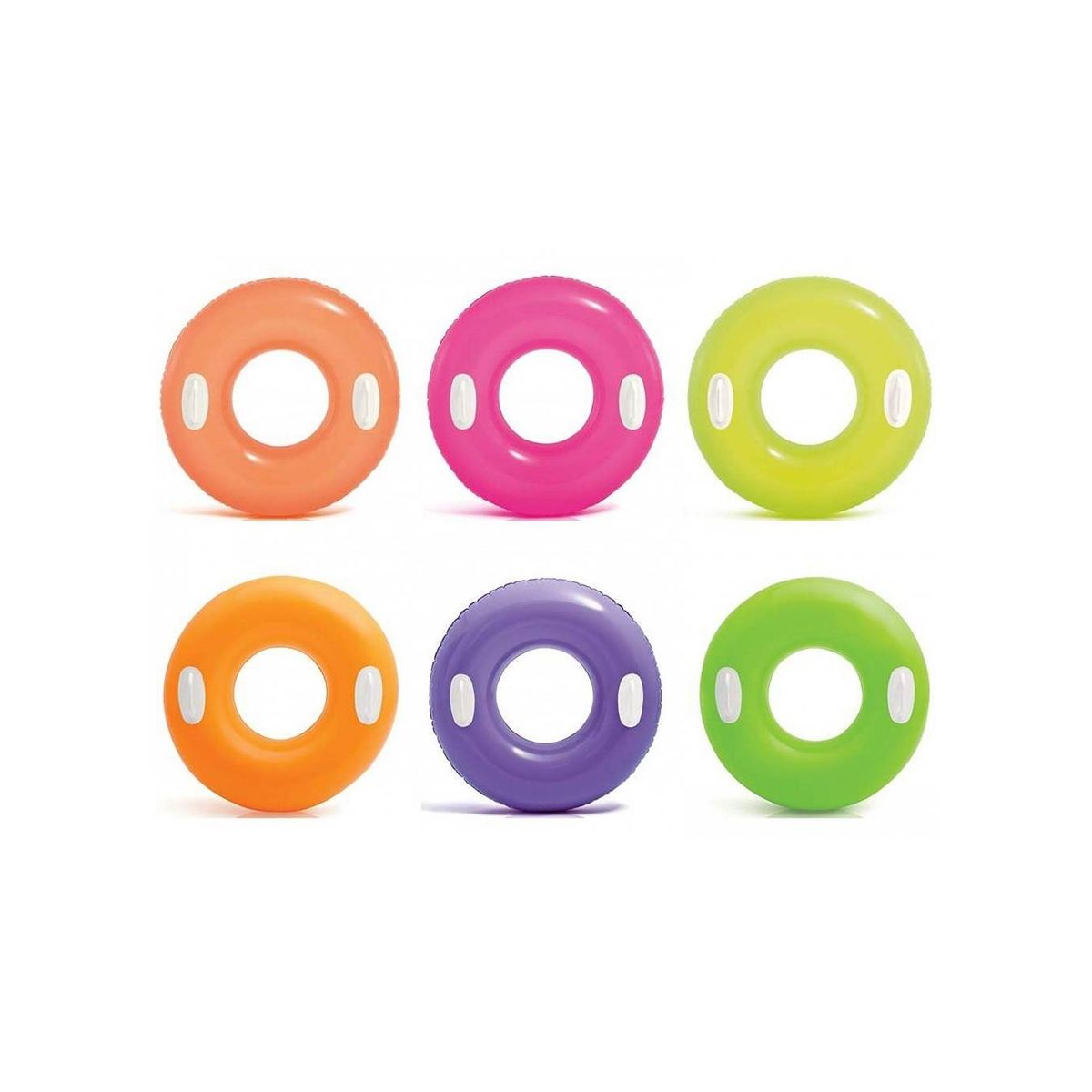 Flotador Rueda Hinchable Intex Con Asa 76 Cm Colores Surtidos - Intex