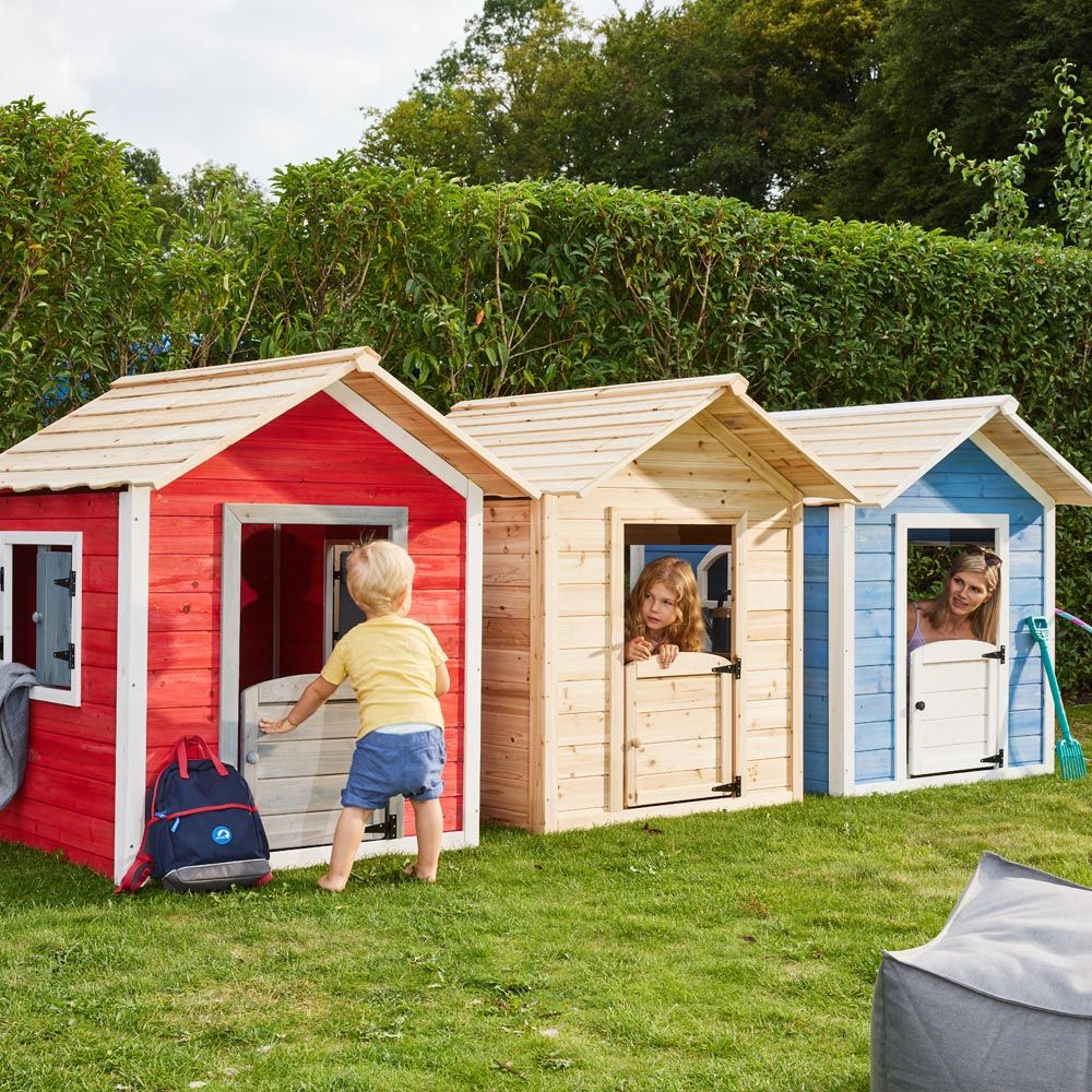 Caseta Jardín Infantil Home Deluxe Der Grosse Palast 118,2  X 138  X 132,5 Cm - Naturaleza