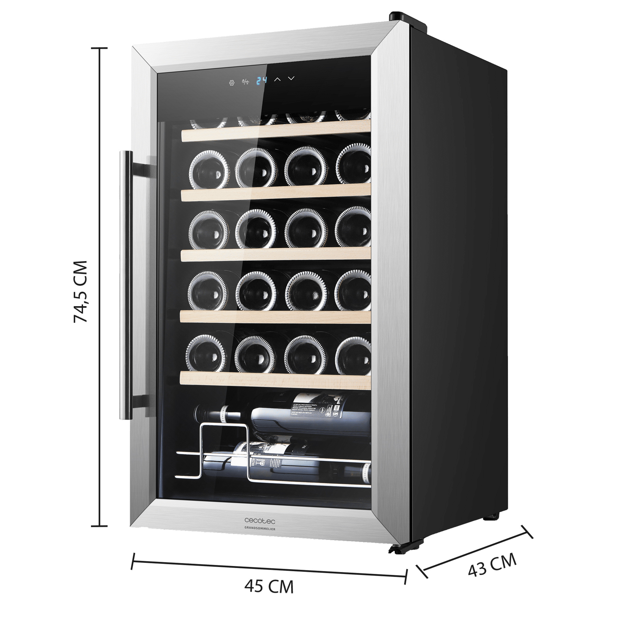 Bolero GrandSommelier 2450 Inox Compressor