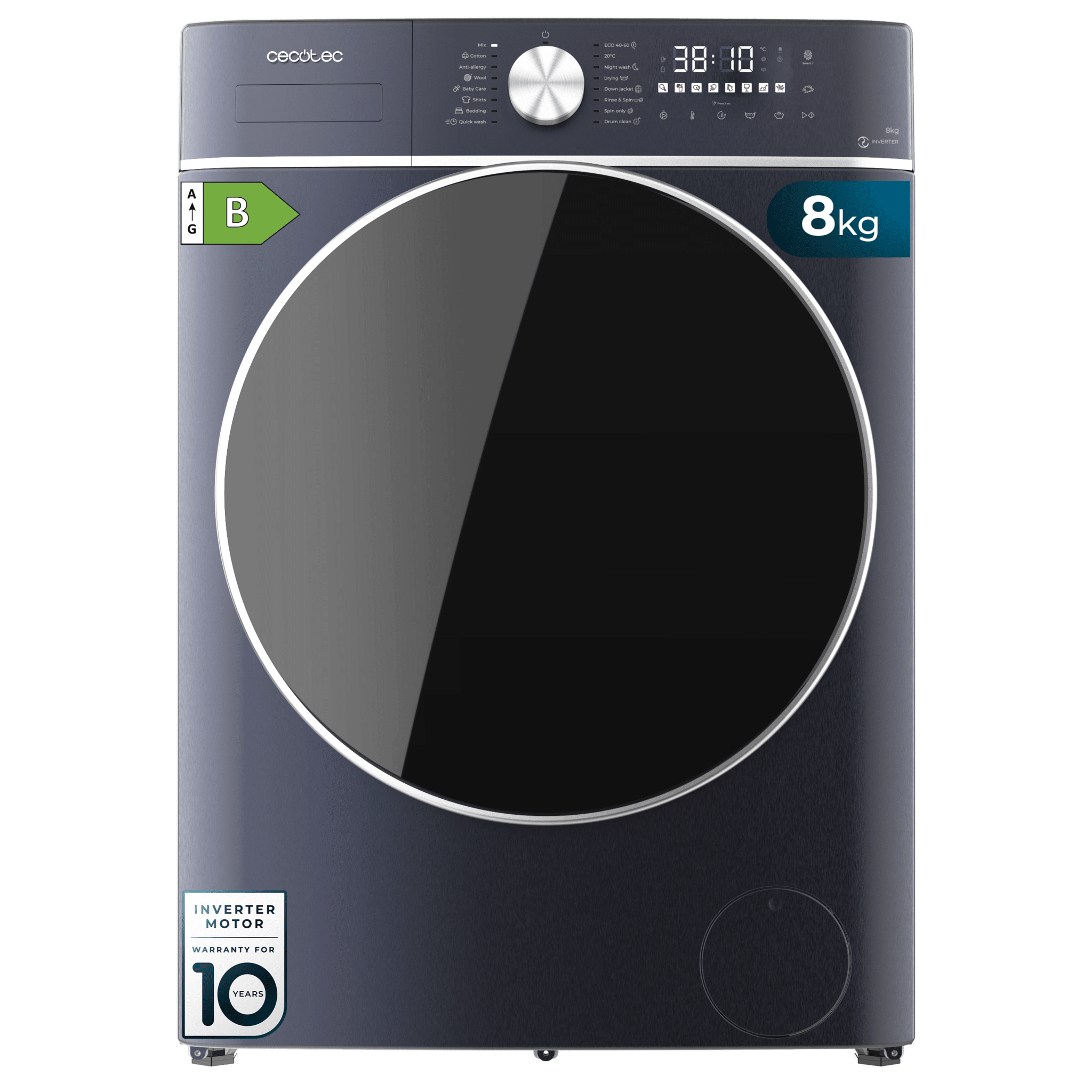 Bolero Wash&Dry 8580 Inverter Ice Blue B