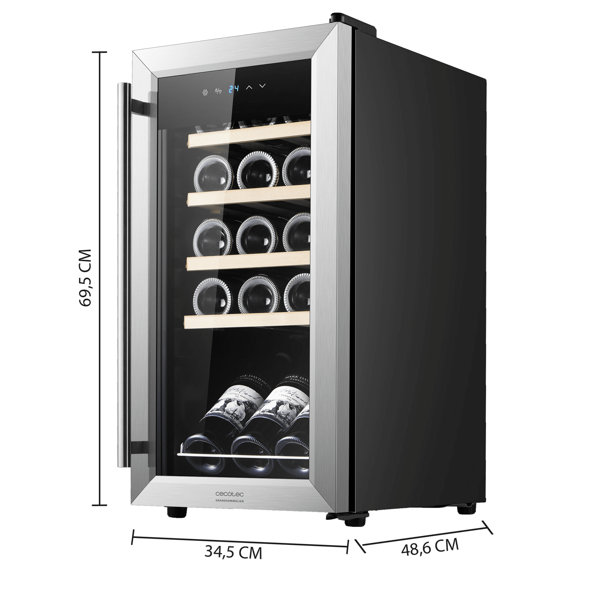 Bolero GrandSommelier 1550 Inox Compressor