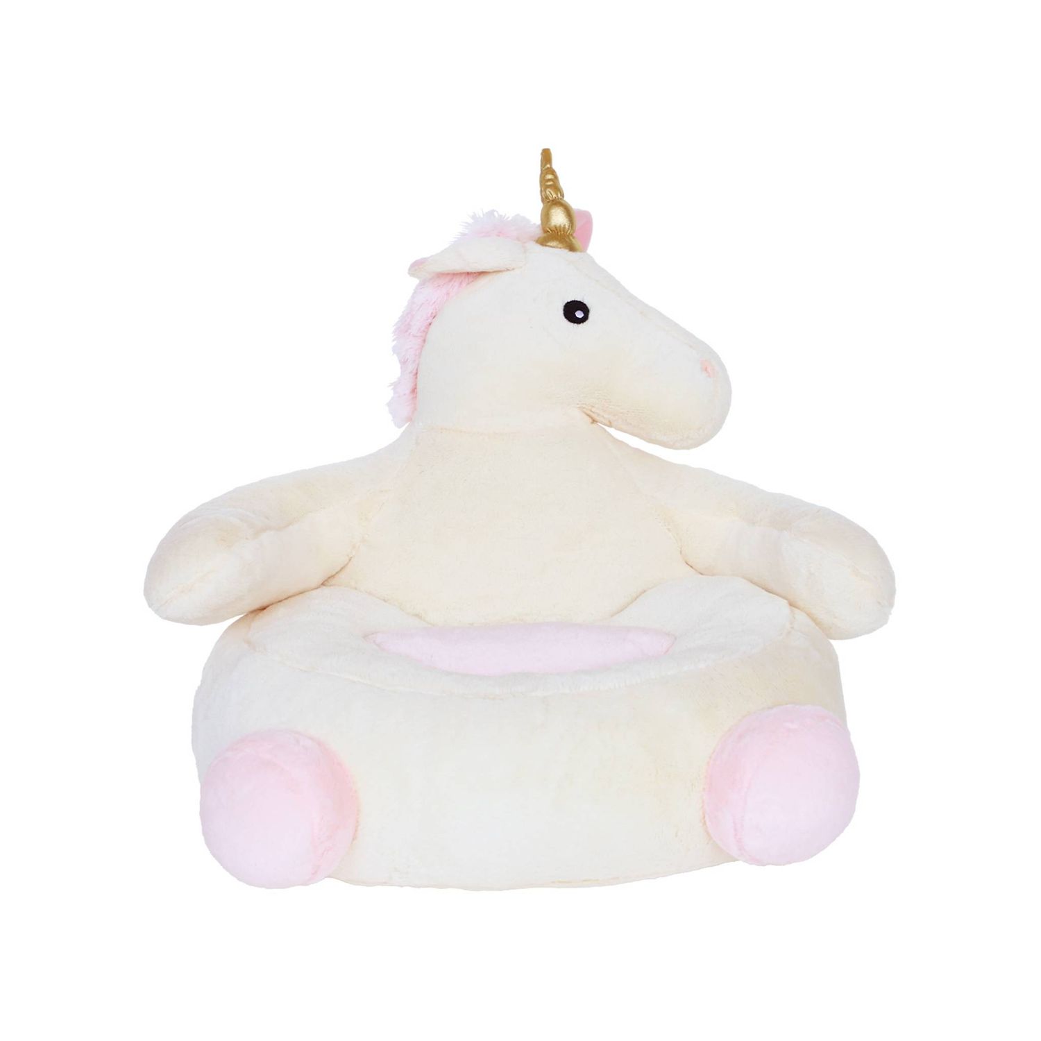 Sillón Unicornio Para Niños, Rose / Blanc