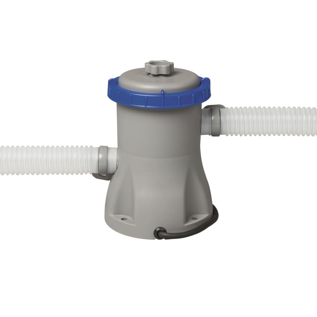 Vidaxl Piscina Hinchable Fast Set Bestway Con Bomba Azul Ø457x84 Cm