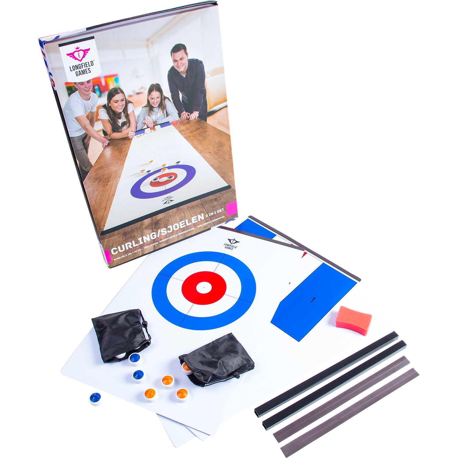Longfield Juego De Curling Y Tejo