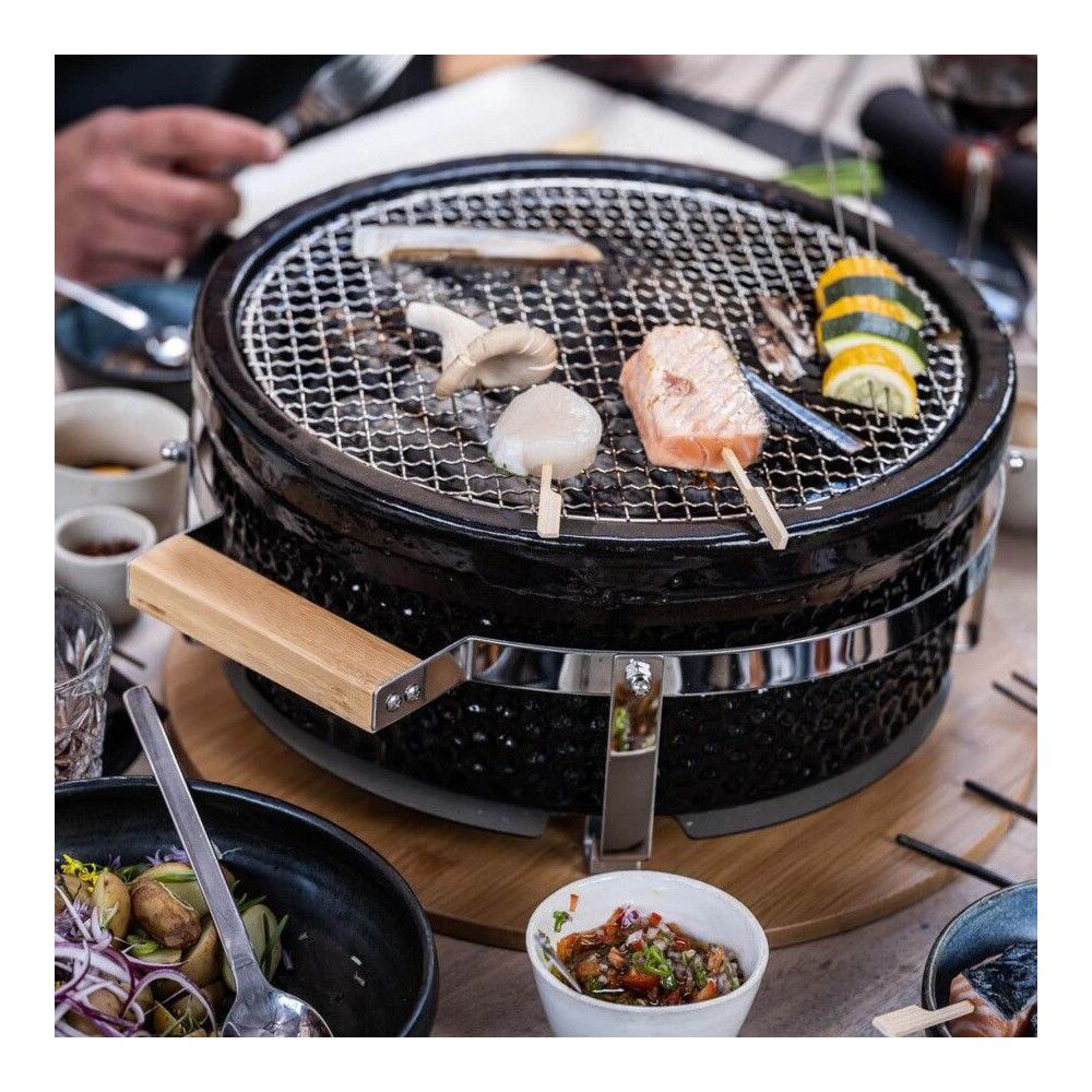 Parrilla De Mesa Tradicional Japonesa Aburi