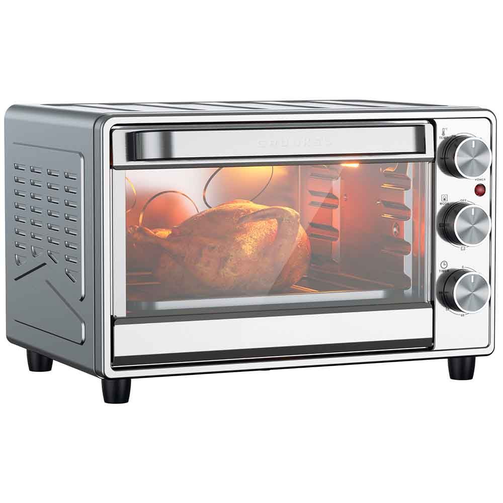 Horno Eléctrico Multifunción De Sobremesa  De 23l - Hr-23ss - 1600w - Acero Inoxidable