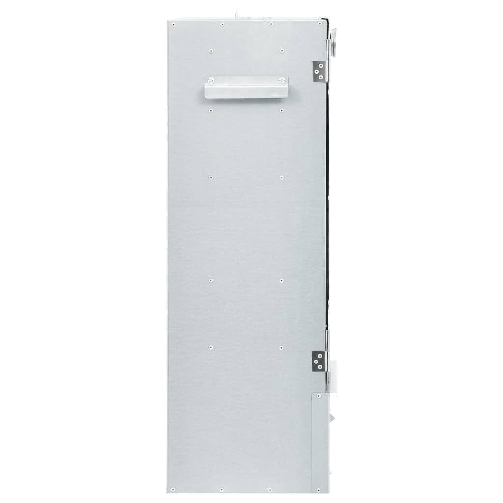 Horno Ahumador De Bbq Con Generador Humo Frío Acero Galvanizado Vidaxl