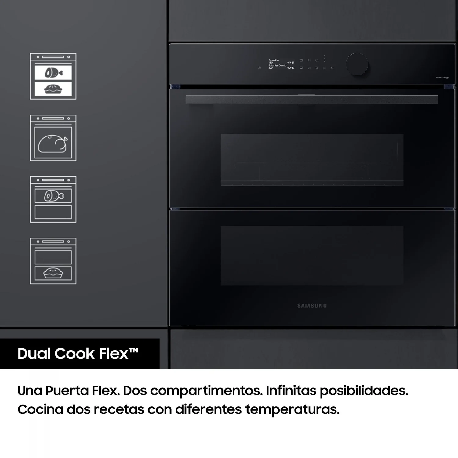 Horno Pirolítico Samsung A+ NV7B5750TAK