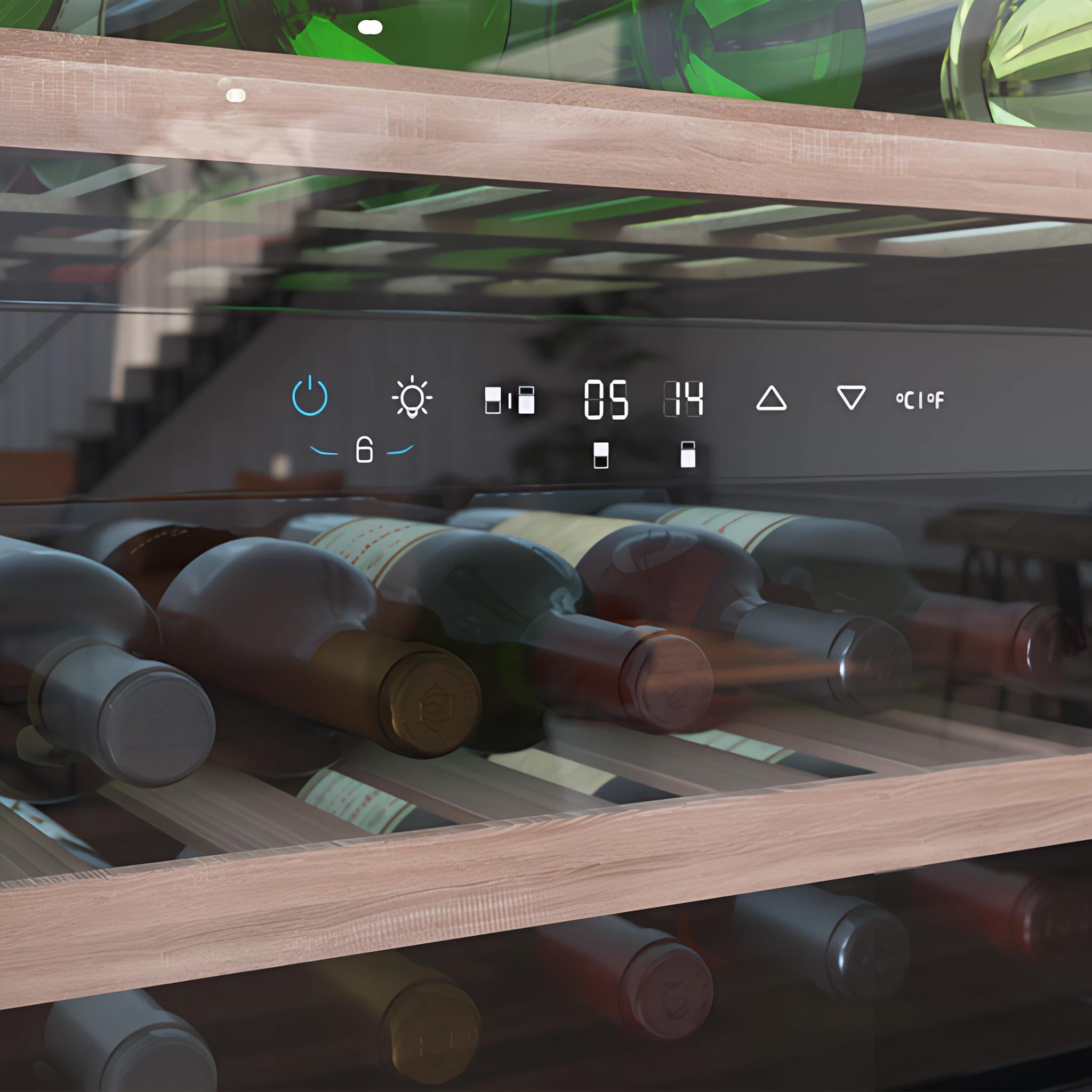 GrandSommelier Duo 36000 Touch Black Compressor