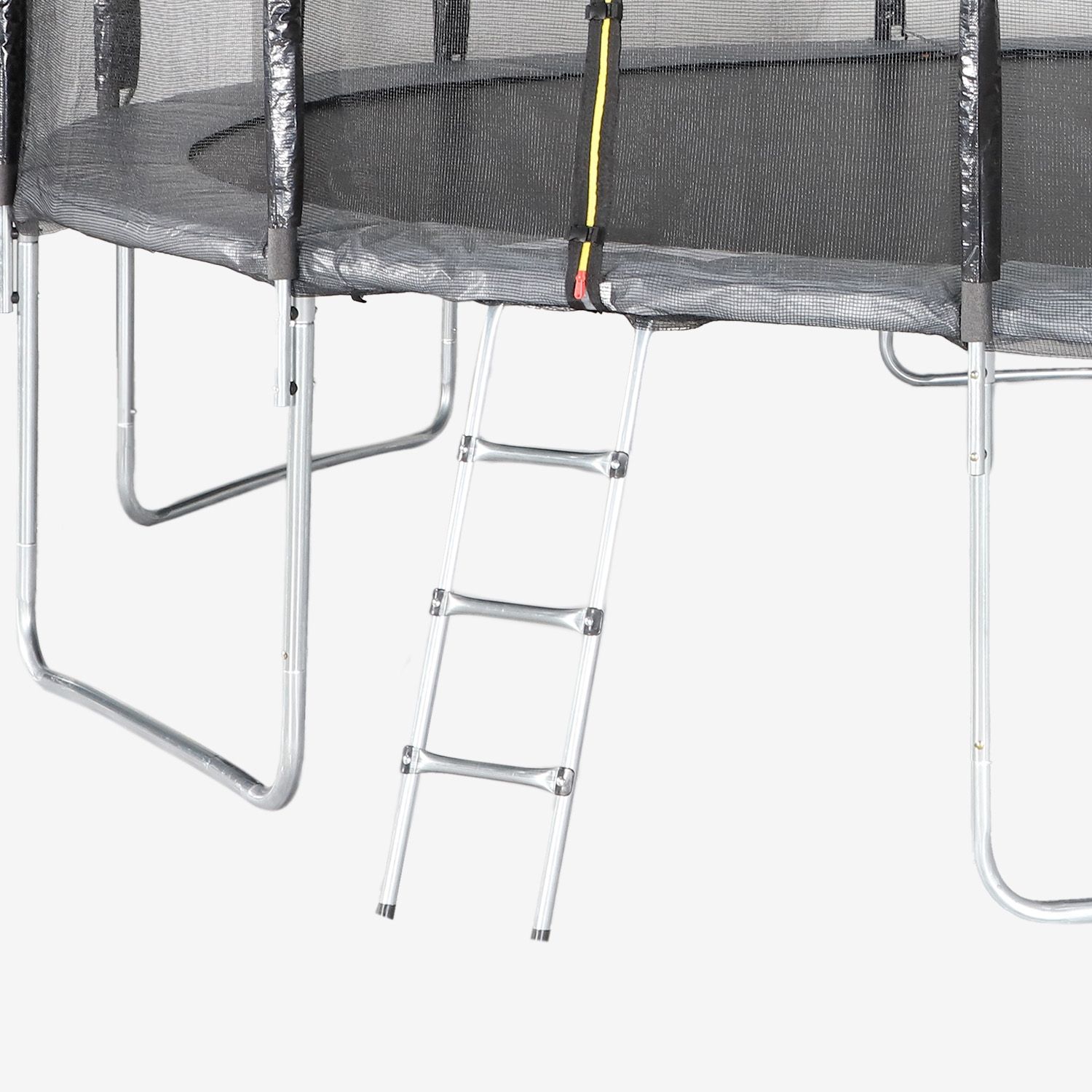 Cama Elástica Con Pack De Accesorios, 490cm, Gris