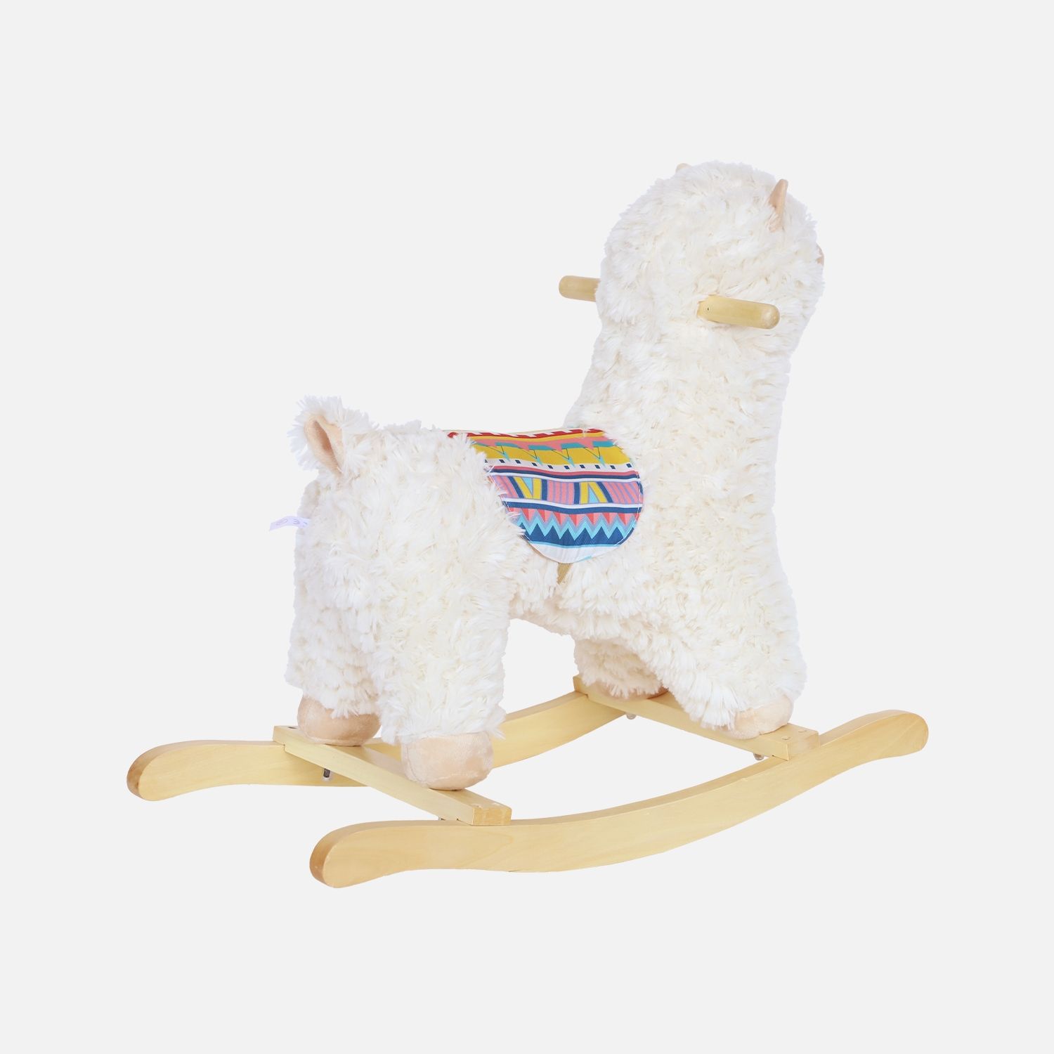 Llama Mecedora Para Niños, Blanco
