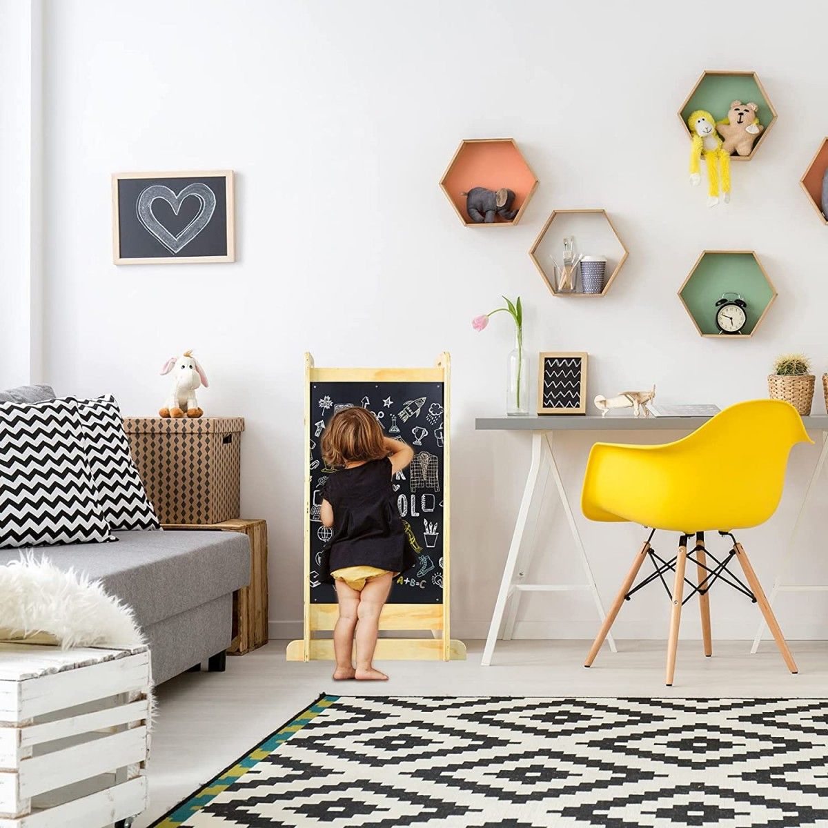 Torre De Aprendizaje Montessori De Madera Natural Camel - Juegos Y Juguetes Infantiles Para Niños