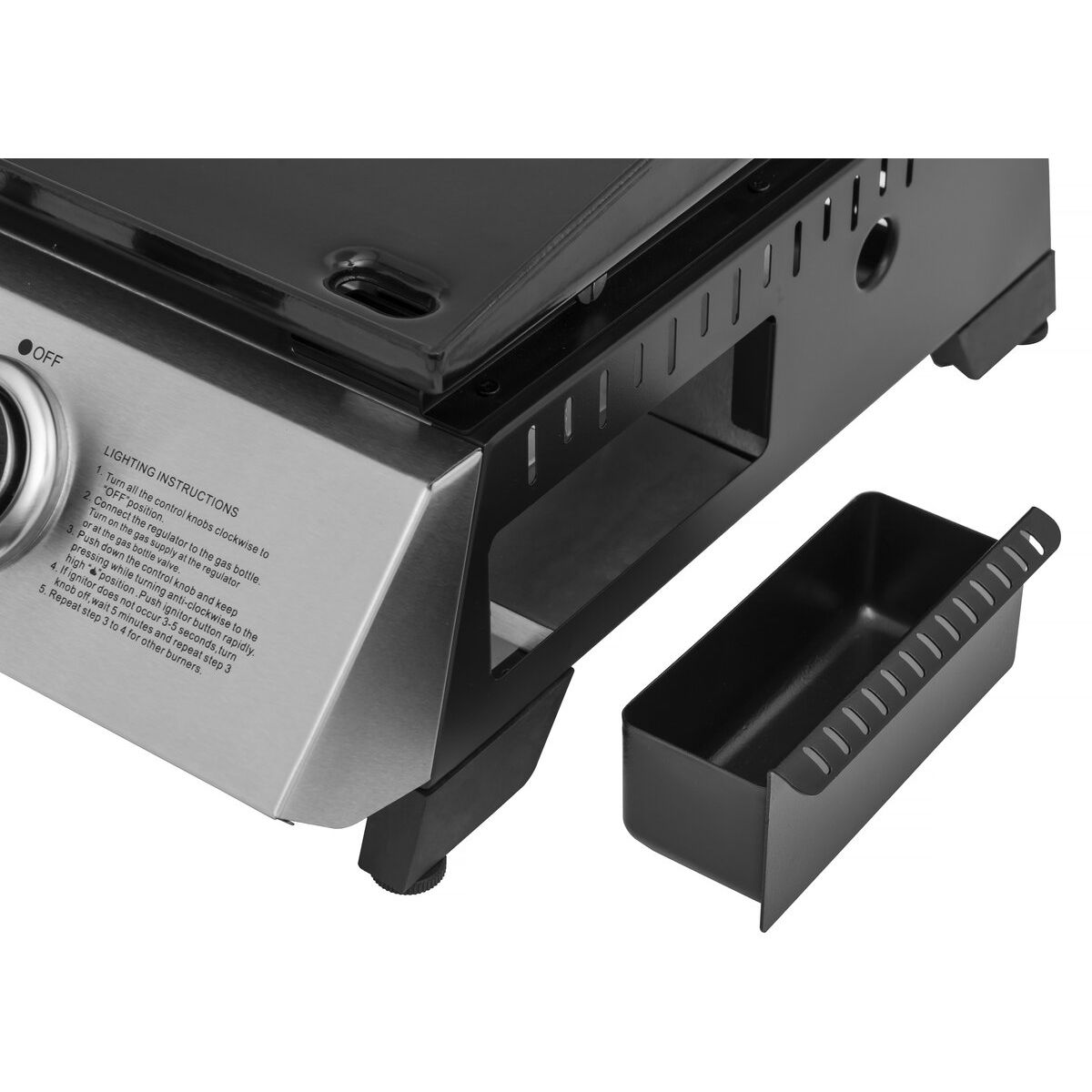 Plancha De Gas 3 Fuegos 