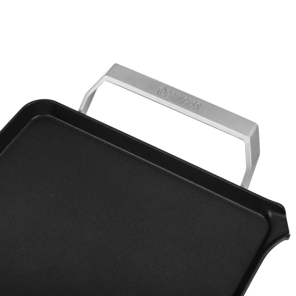 Plancha De Cocina De Mesa Premium Negro Y Plateado 1500 W Princess