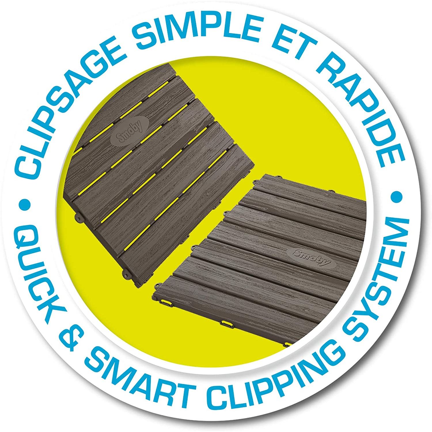 Smoby - Set 6 Losetas Suelo 45x45 Cm / Referencia 810907