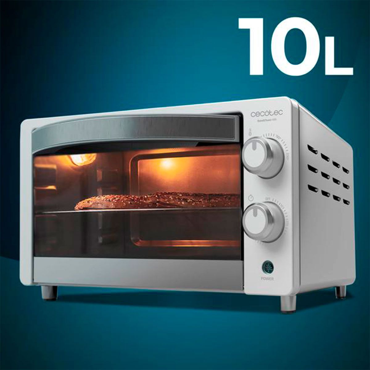 Horno De Sobremesa Cecotec Bake&toast 1090 1000w 10l Blanco