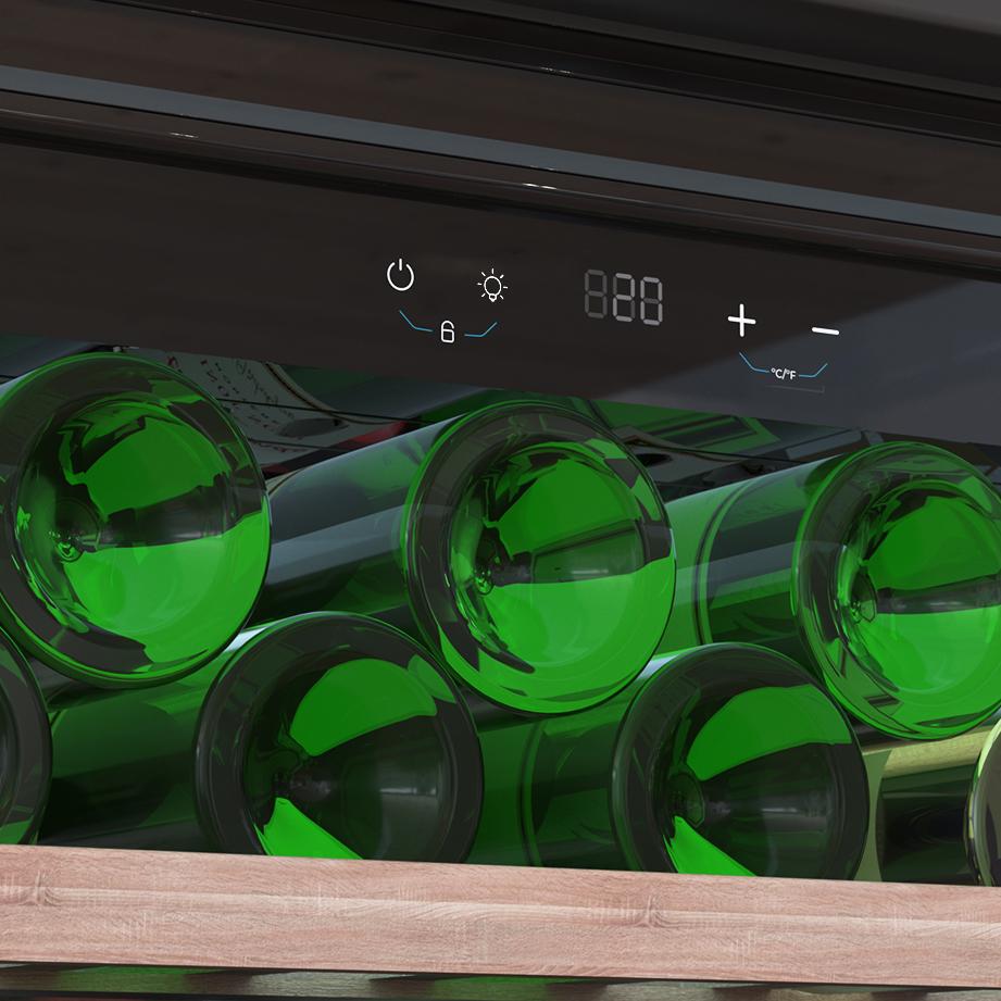 Bolero GrandSommelier BI 28000 Touch Black Compressor