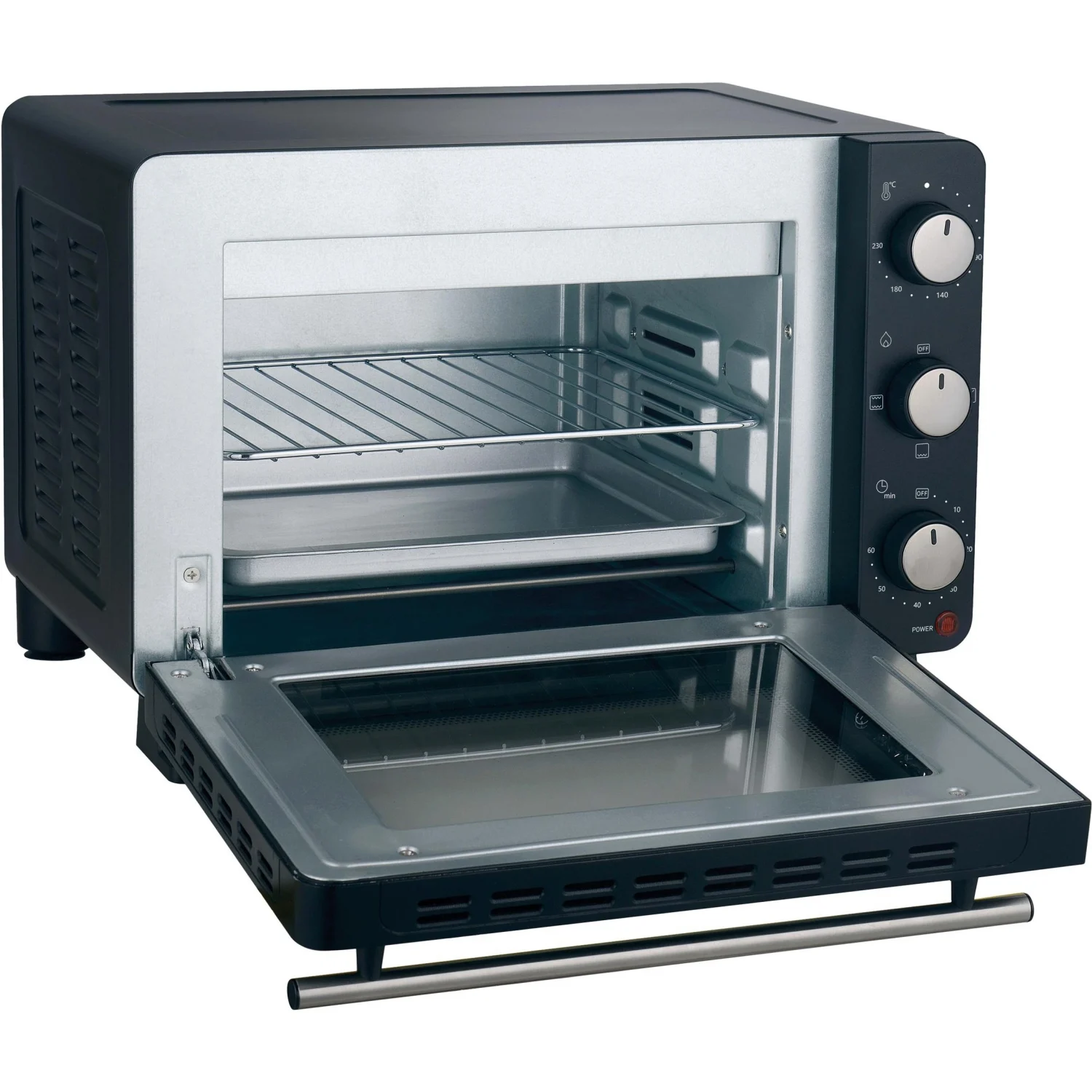 Mini Horno Simpl STO20-24, 1300 W - Negro