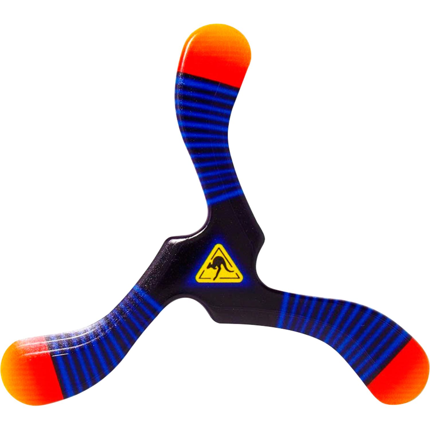 Boomerang Zebra 3 Hojas, 27cm Peso 40gr Derecha