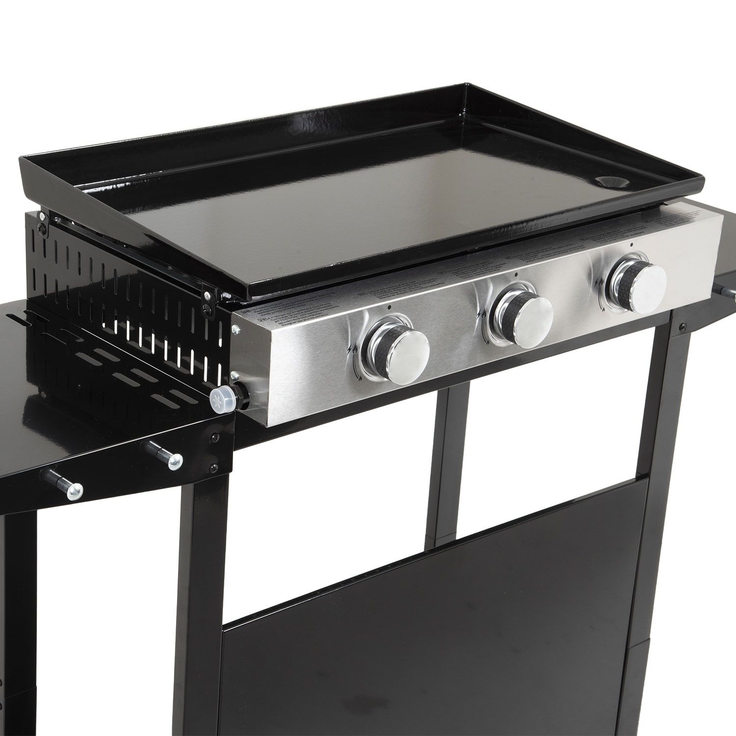 Plancha De Gas Mérida 3 Quemadores + Carrito