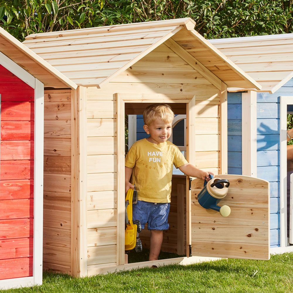 Caseta Jardín Infantil Home Deluxe Der Grosse Palast 118,2  X 138  X 132,5 Cm - Naturaleza