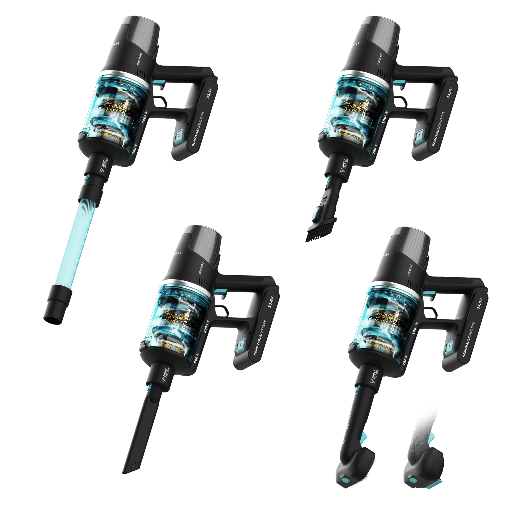 Conga Rockstar 9500 Lunar Pet Flex