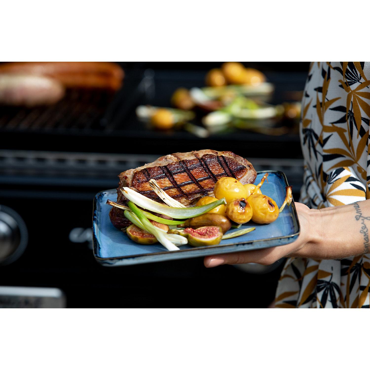 Plancha de Gas Blue Flame LXD Twin