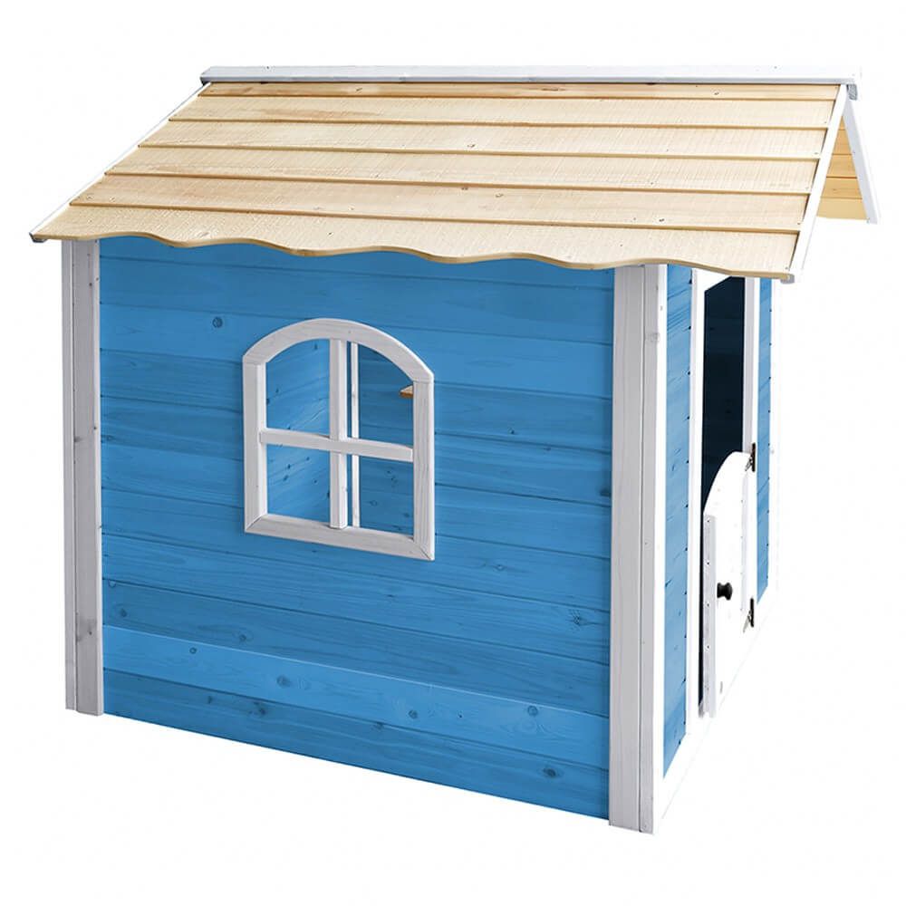 Caseta Jardín Infantil Home Deluxe Der Grosse Palast 118,2  X 138  X 132,5 Cm - Azul