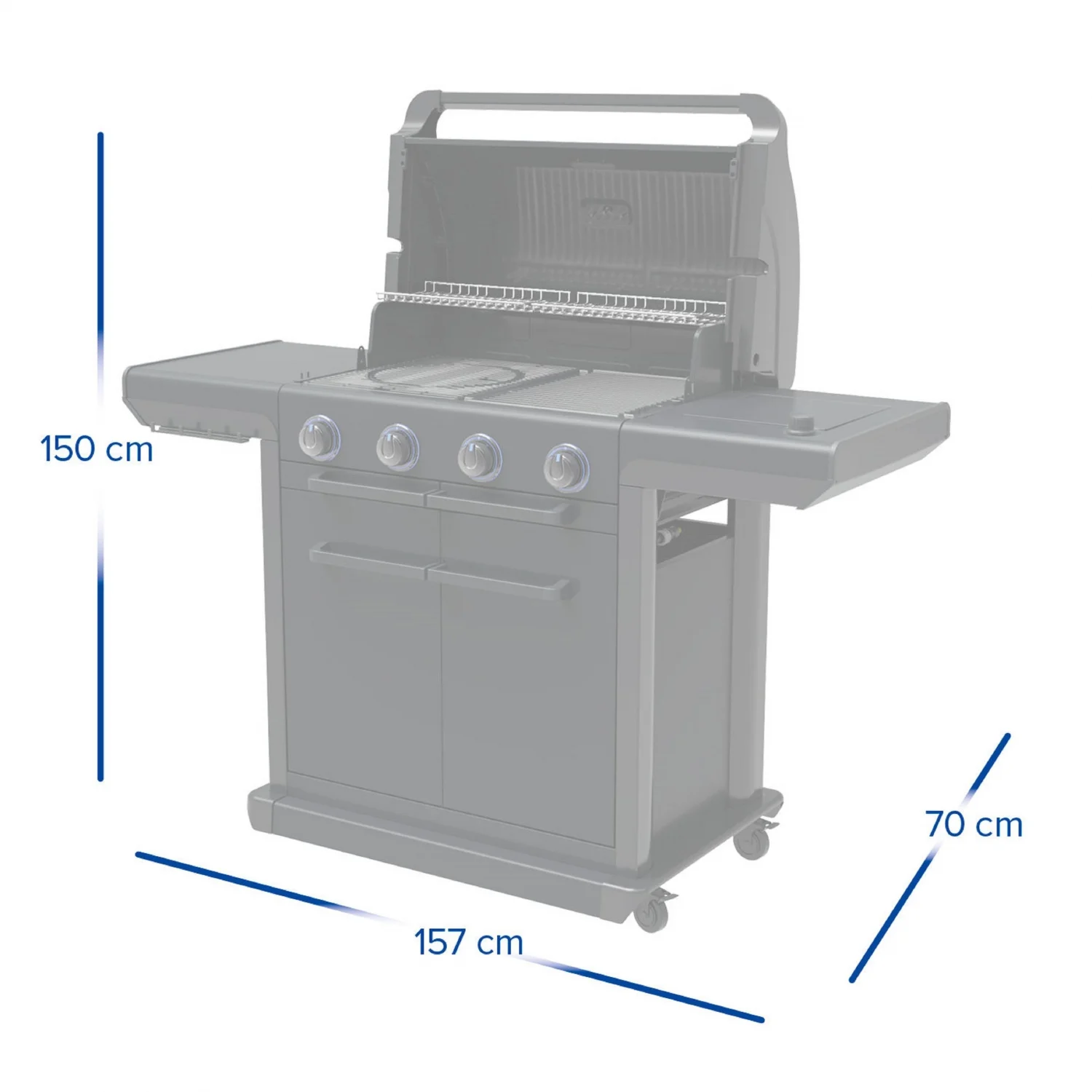 Barbacoa Campingaz 4 Serie Onyx S