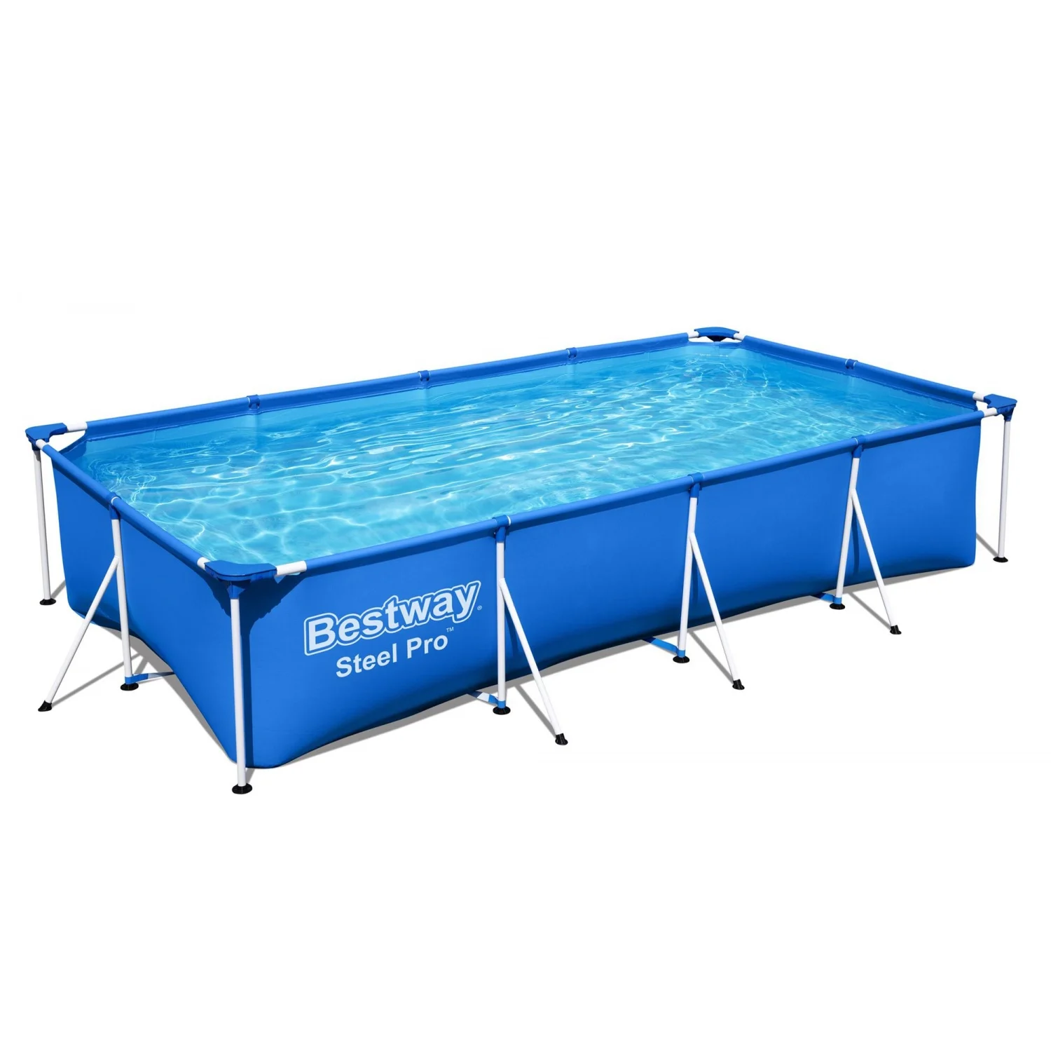 Piscina Tubular 400x211x81 cm Bestway