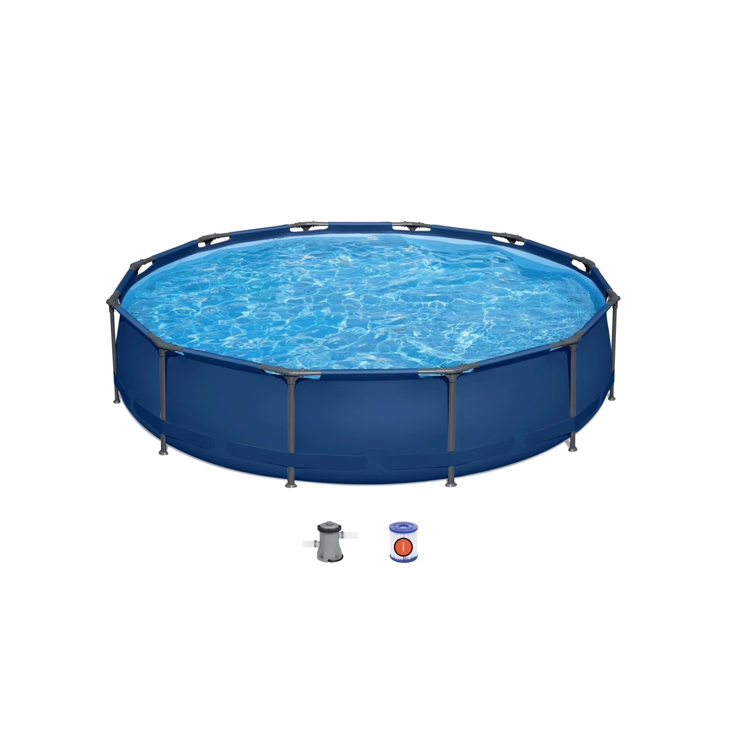 Piscina Redonda Tubular 366x76 cm Acapulco