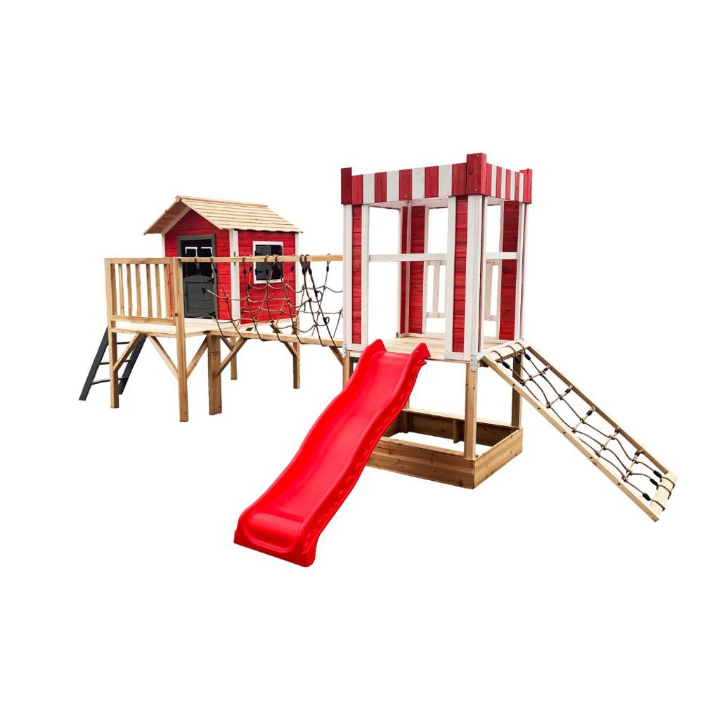 Parque De Juegos Home Deluxe Wunderland 340  X 555  X 215 Cm - Naturaleza