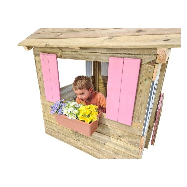 Casita De Madera Masgames Lollipop Rosa