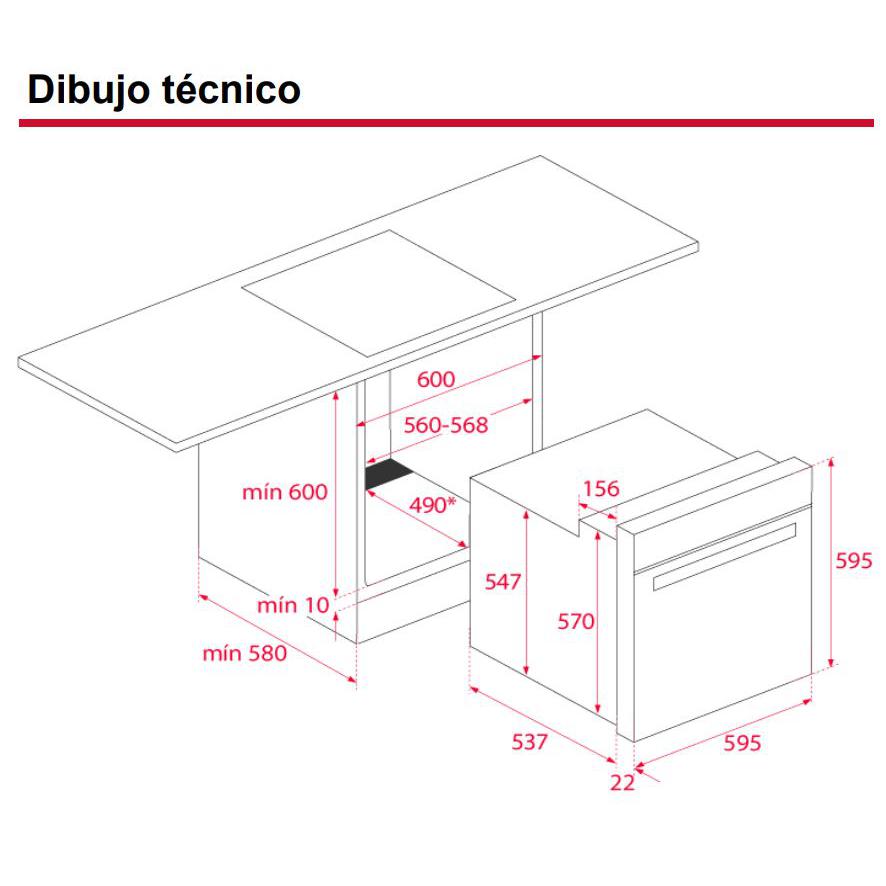 Horno Polivalente Convencional Teka HBE435