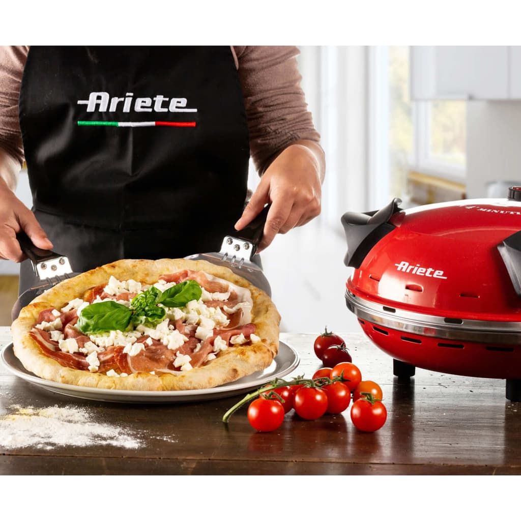 Ariete Horno Para Pizza Da Gennaro 1200 W Rojo Y Negro Ariete