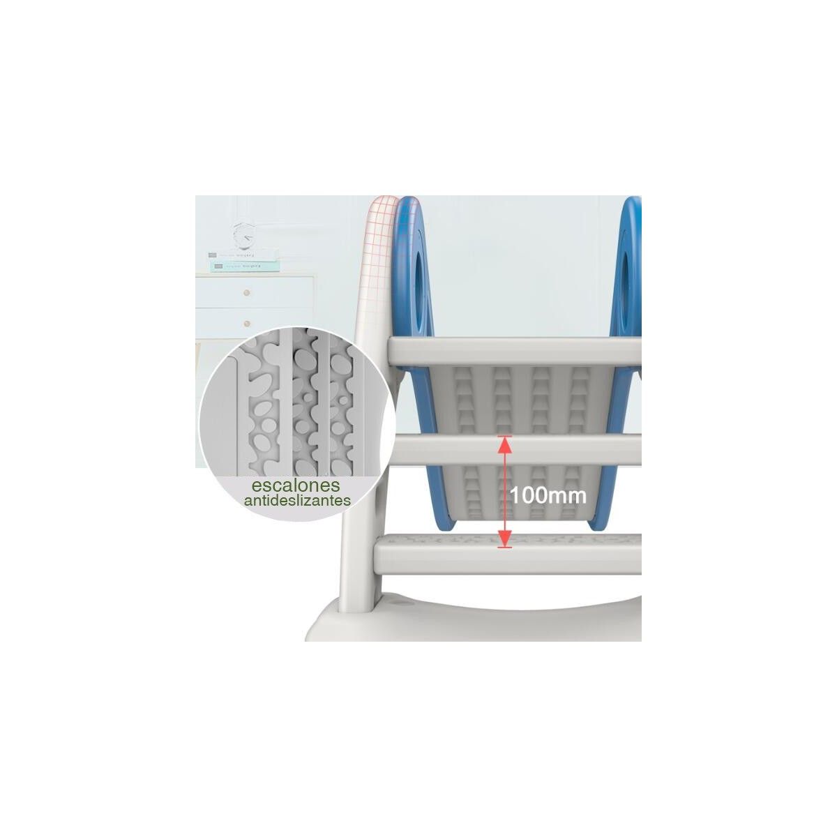 Tobogán Garden Rosa - Juegos Y Juguetes Infantiles Para Niños Al Aire Libre