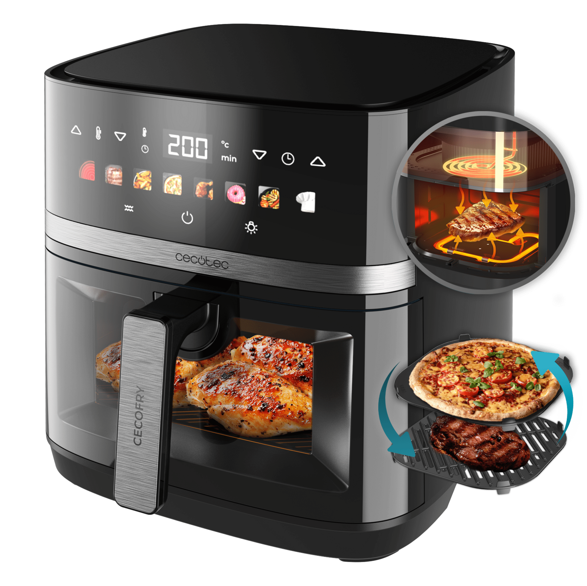 Cecofry&Grill Duoheat 8000